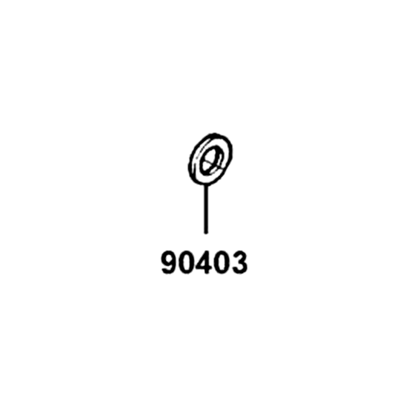 90403-KGN7-671 WASHER THRUST 28X44X1.5 — diagram cutout