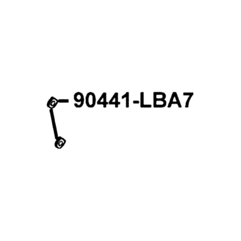 90441-LBA7-900 PLATE BRG HOLD — diagram cutout