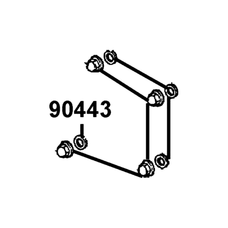 90443-GFF6-C00 CARBURETOR ASSY — diagram cutout