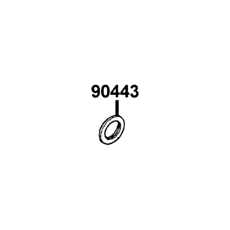90443-KEC2-900 WASHER GEAR BAL — diagram cutout