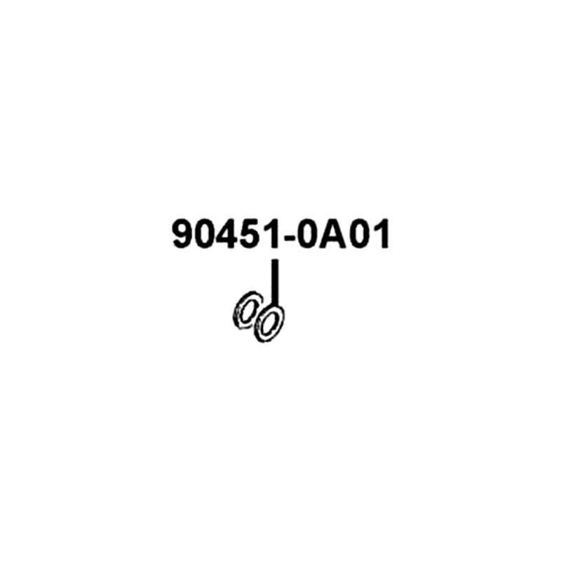 90451-0A01-001 WASHER THRUST 14M/M — diagram cutout
