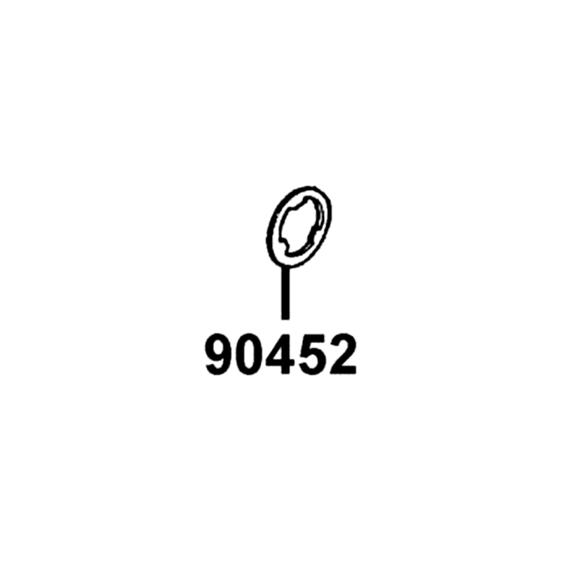 90452-LBA8-C10 WASHER TRUST — diagram cutout