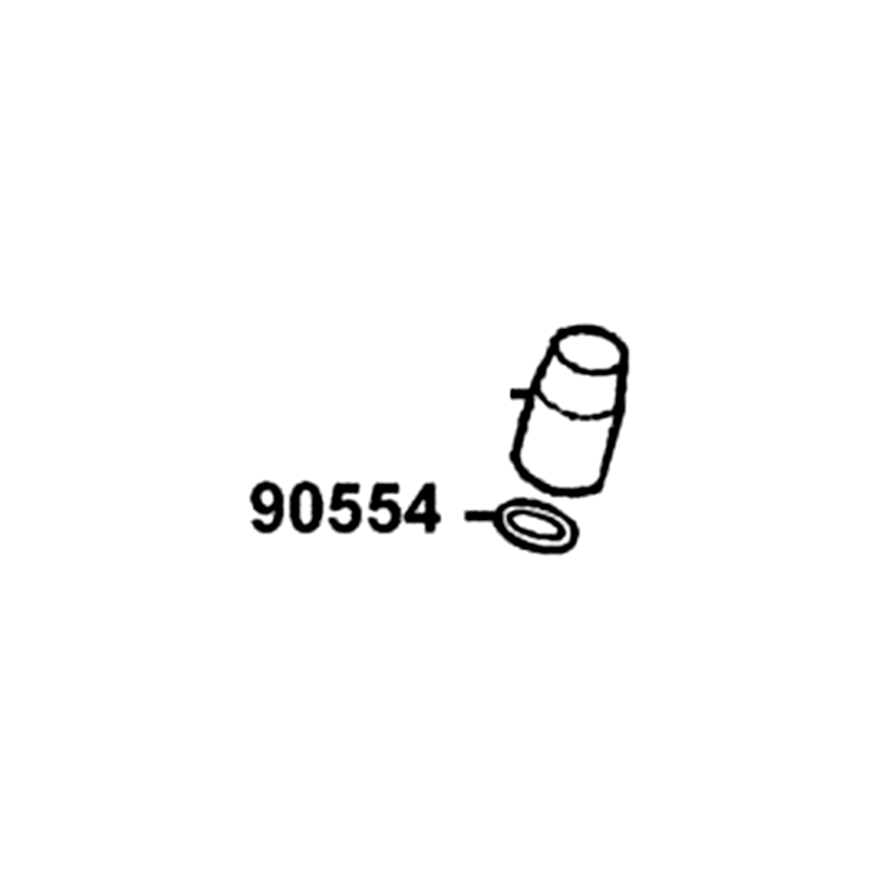 90554-2C83-001 PACKING — diagram cutout