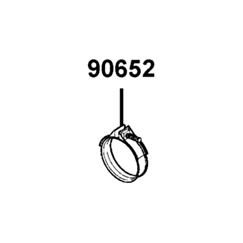 90652-GFY6-901 BAND 49 AIR/C CONNECTING TUBE — diagram cutout