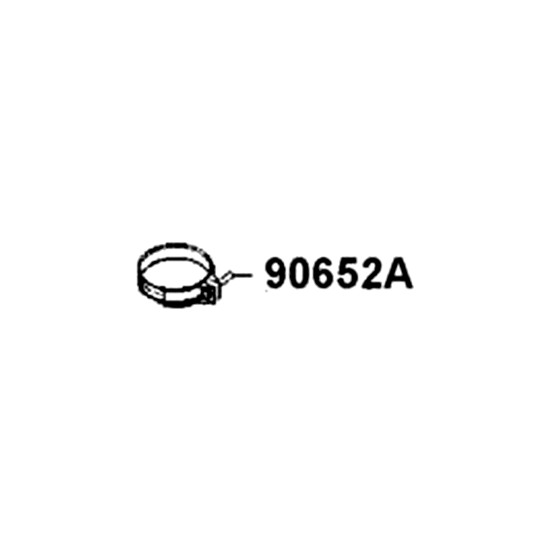 90652-LDB5-E00 BAND 67 FRONT CVT DUCT — diagram cutout