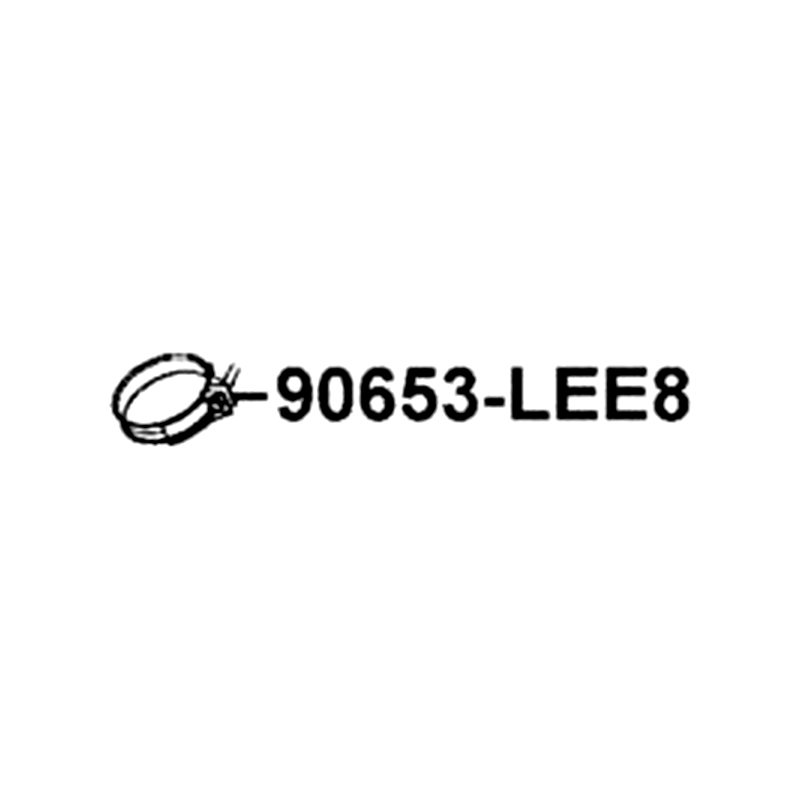 90653-LEE8-E00 BAND 77 AIR/C CONN TUBE — diagram cutout
