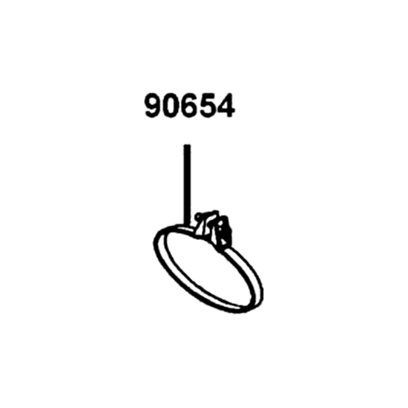90654-LDB5-E00 CLAMP ELLIPSE — diagram cutout