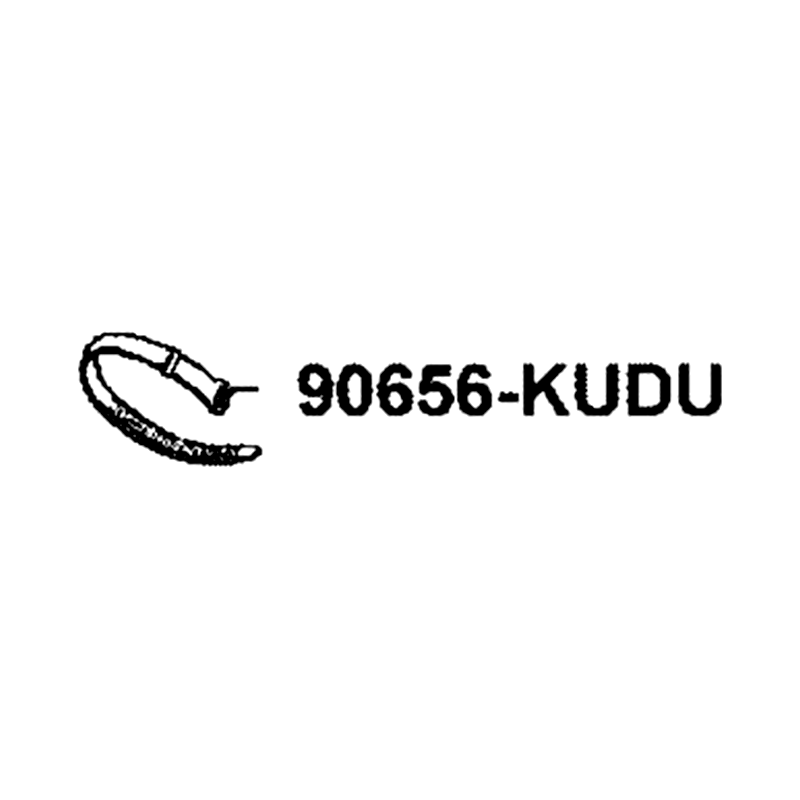 90656-KUDU-900-N1R BAND HARNESS WIRE (Black) — diagram cutout