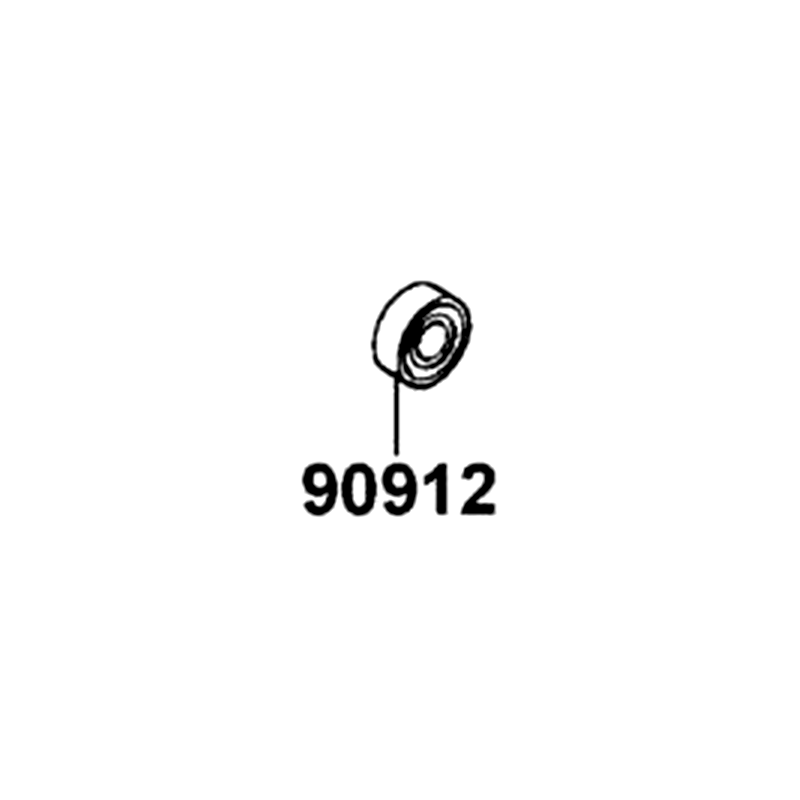 90912-KFLF-00E BEARING 6201 LLU(HRB) — diagram cutout