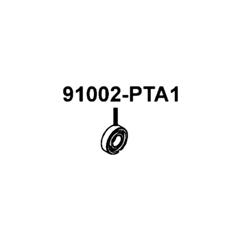 91002-PTA1-900 BRG BALL RADIAL ESB204JR2C3 — diagram cutout