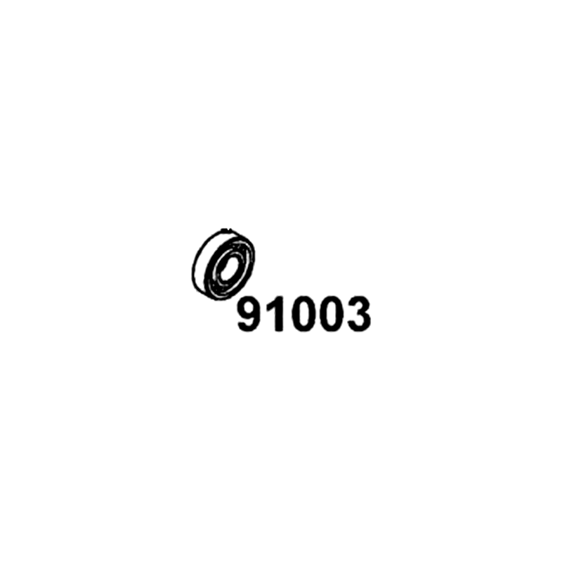 91003-PWB1-900 BRG RADIAL BALL 6207-9C3 — diagram cutout