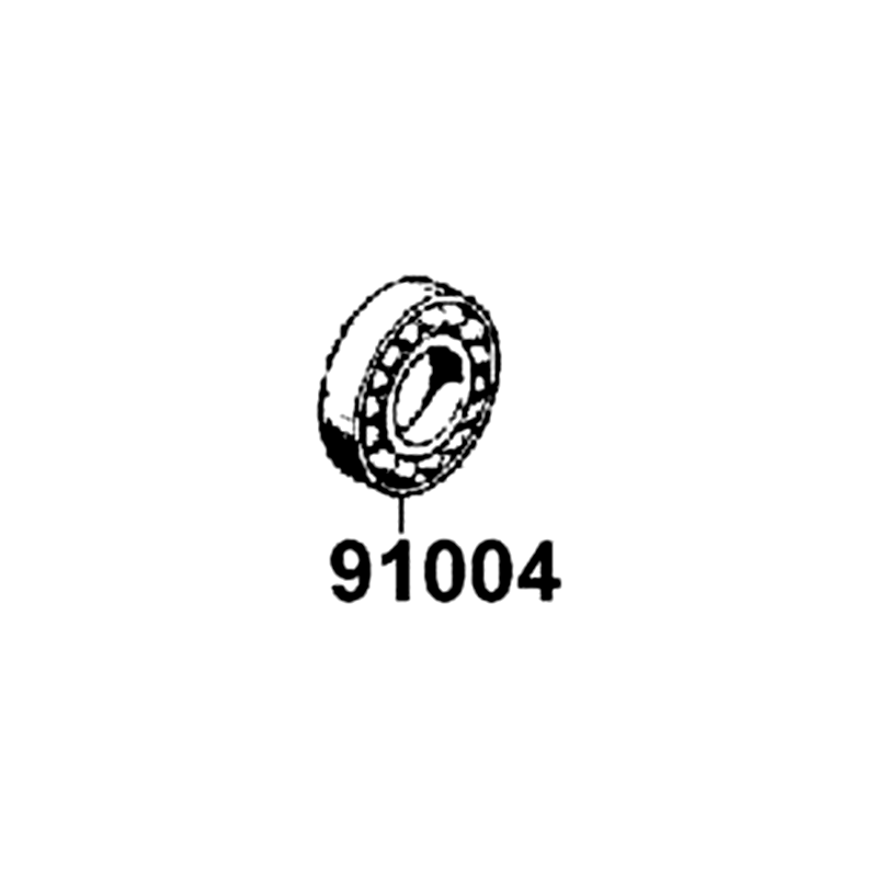 91004-KBN2-90A BRG BALL RADIAL 6201 (12*32*10) — diagram cutout