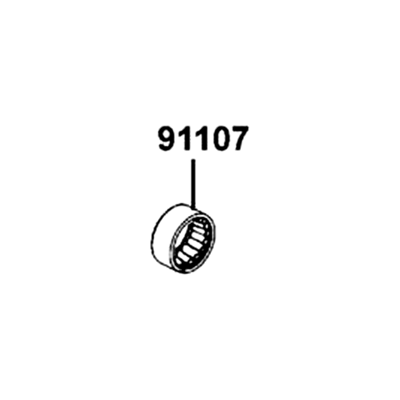 91107-LBA7-900 BRG NEEDLE 25*33*16 (NK25/16R) — diagram cutout