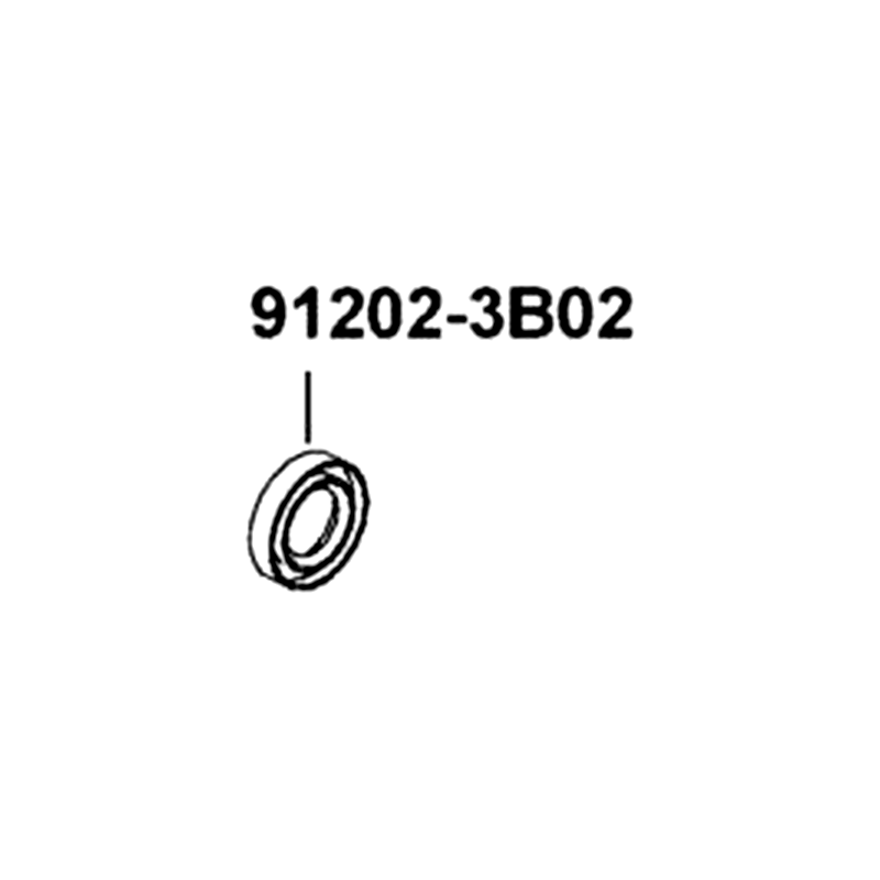 91202-3B02-001 OIL SEAL 14*24*5 — diagram cutout