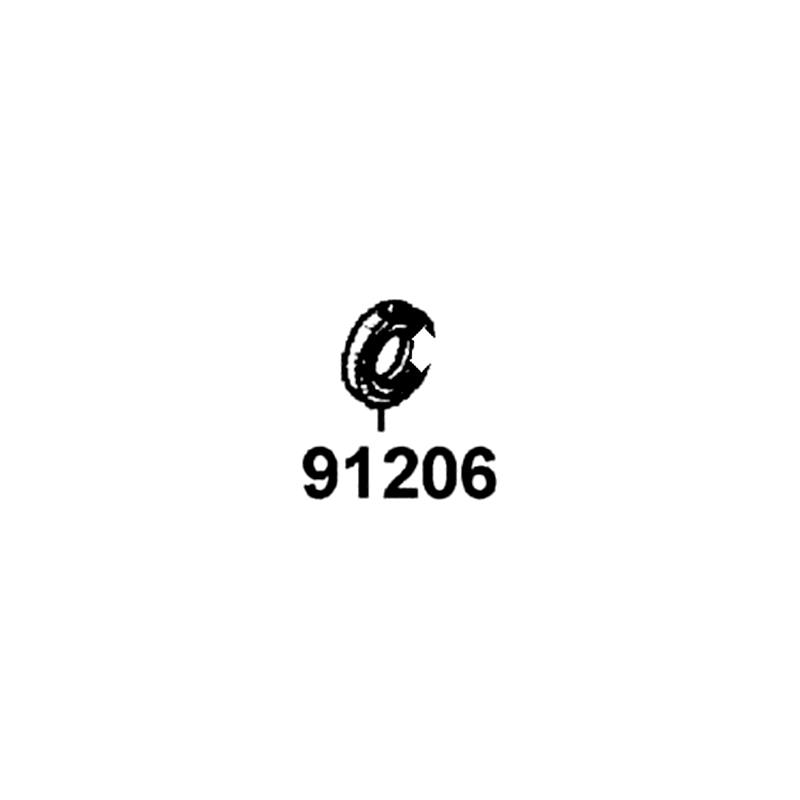 91206-LBA8-C10 OIL SEAL 11.6X24X10 — diagram cutout