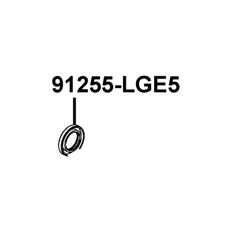 91255-LGE5-C00 OIL SEAL 30*48*7 — diagram cutout