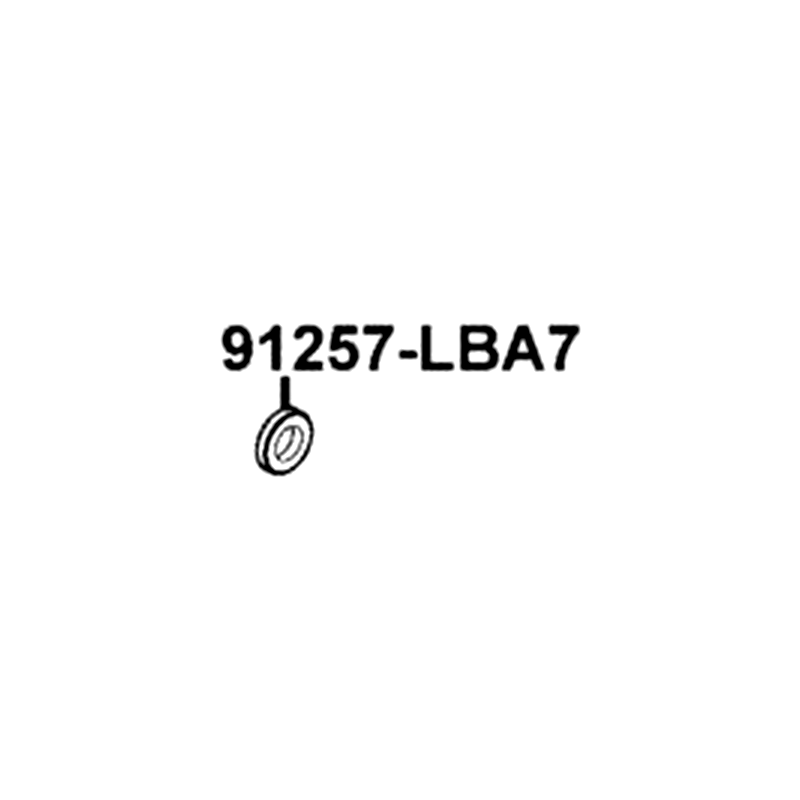 91257-LBA7-900 OIL SEAL 20*35*7 — diagram cutout
