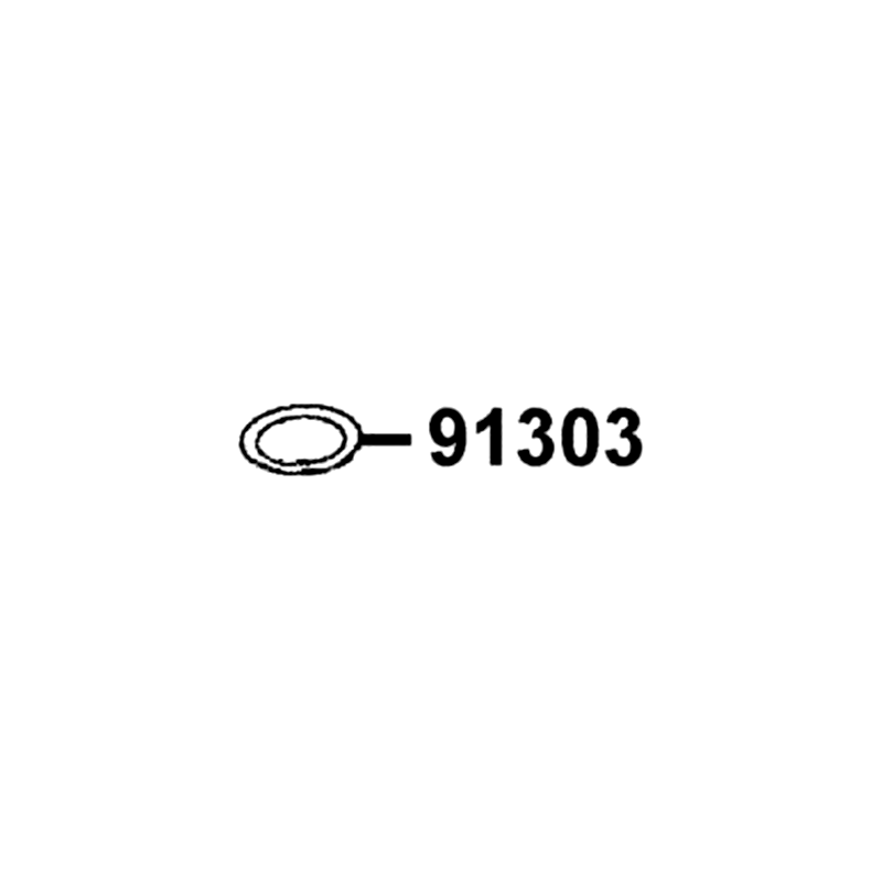 91303-3G77-C00 O-RING 13.8*2.5 — diagram cutout
