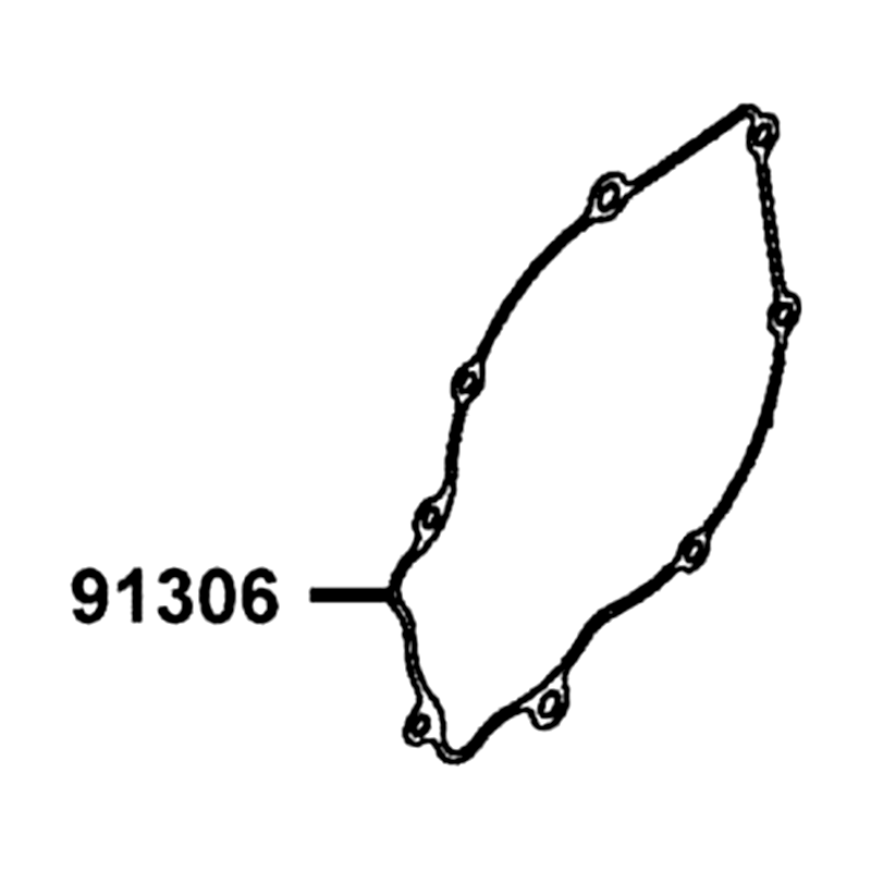 91306-PTA1-900 GASKET.STARTING COVER — diagram cutout