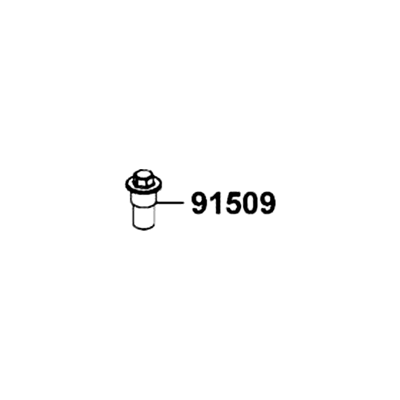 91509-LDB5-E00 BOLT STOPPER — diagram cutout