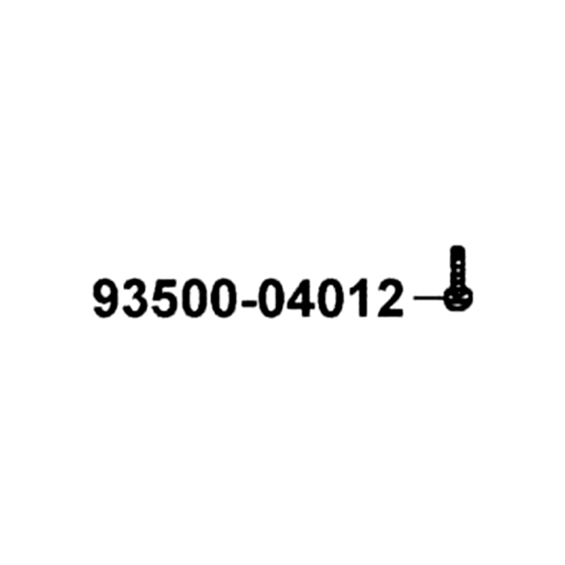 93500-04012-1A SCREW 4*12 — diagram cutout