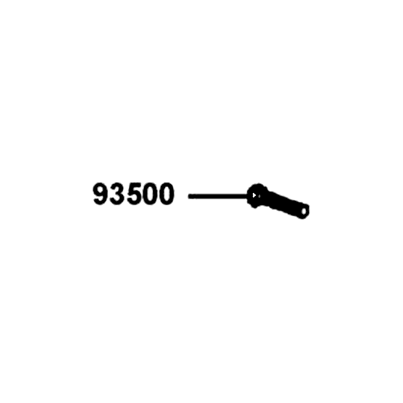 93500-04025-0A SCREW PAN 4*25 — diagram cutout