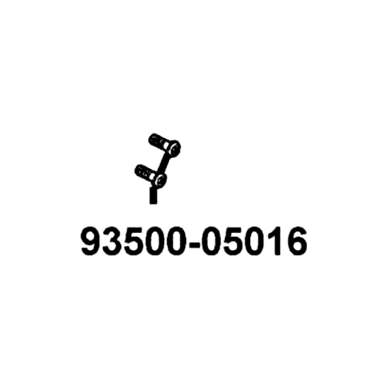 93500-05016-0F SCREW PAN 5*16 — diagram cutout