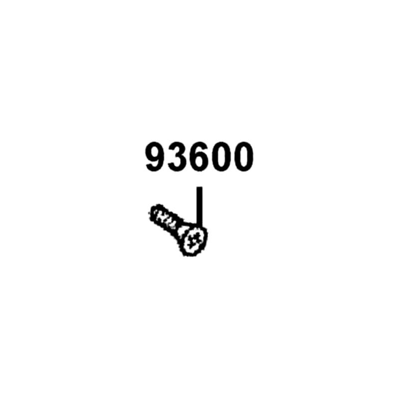 93600-06016-08G SCREW FLAT 6*16 — diagram cutout