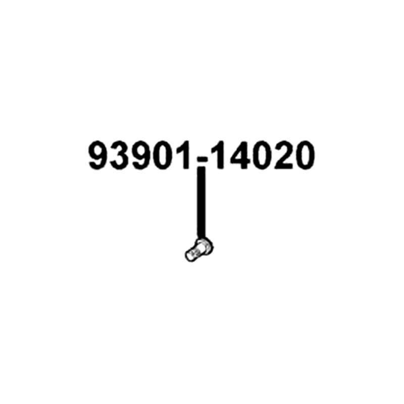 93901-14020 SCREW TAPPING 4*6 — diagram cutout
