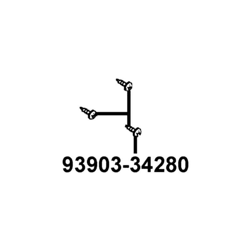 93903-34280-G SCREW TAPPING 4*10 (KG) — diagram cutout