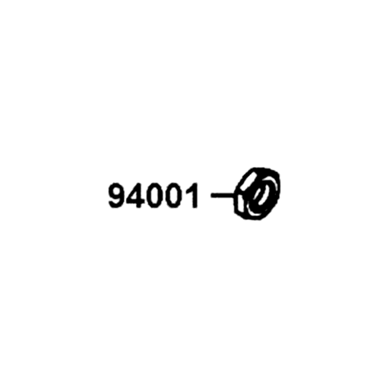 94001-LGC6-E00 NUT FLANGE M18X1.0 — diagram cutout