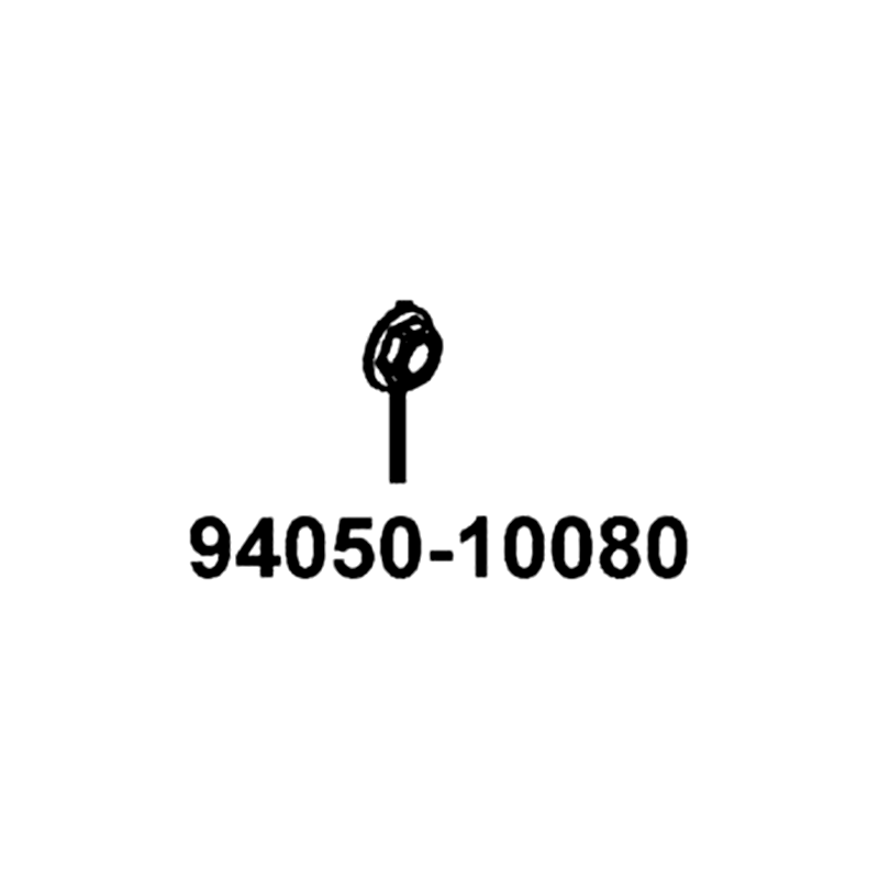 94050-10080 NUT FLANGE 10MM — diagram cutout