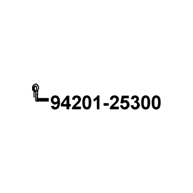 94201-25300 PIN SPLIT 2.5*30 — diagram cutout