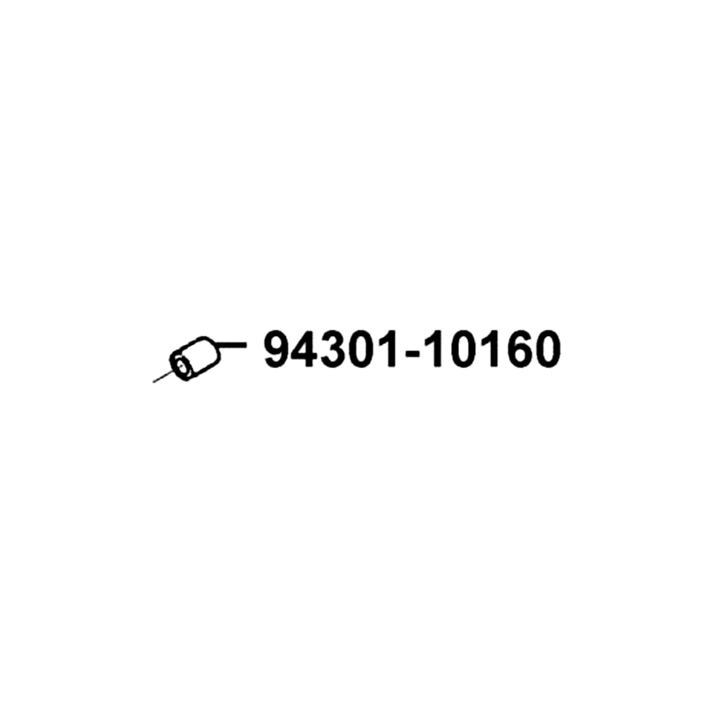 94301-10160 DOWEL PIN 10*16 — diagram cutout