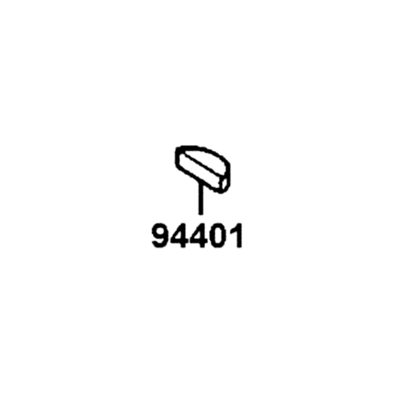 94401-25140 WOODRUFF KEY 25*14 — diagram cutout