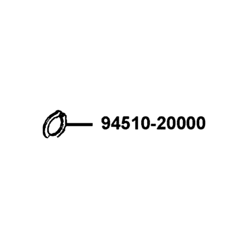 94510-20000 CIR CLIP EX 20 — diagram cutout