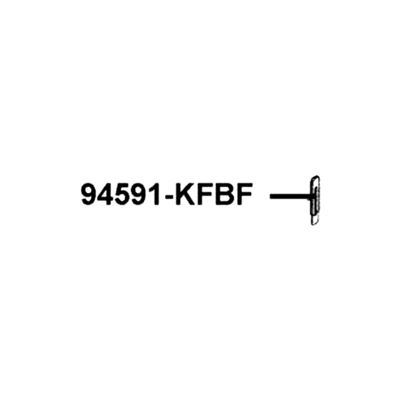 94591-KFBF-900 CLIP 2*70 — diagram cutout