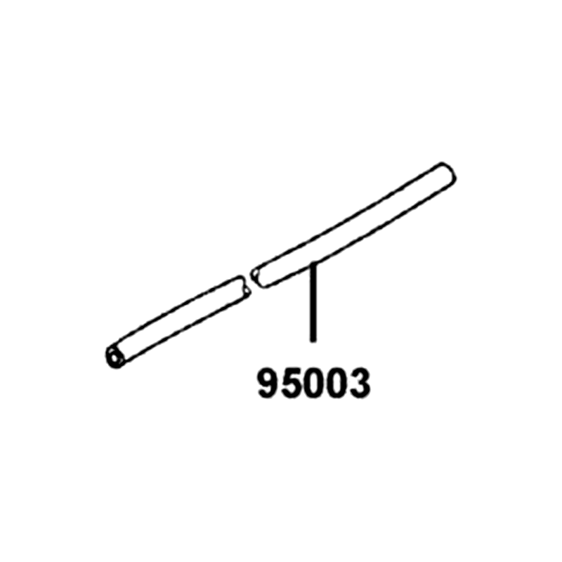 95003-23024-60 V TUBE 8*12*240 — diagram cutout