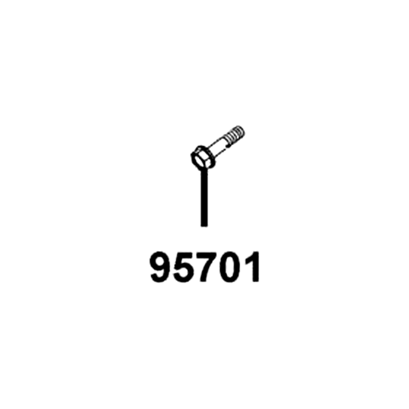 95701-06010-06 BOLT FLANGE 6*10 — diagram cutout