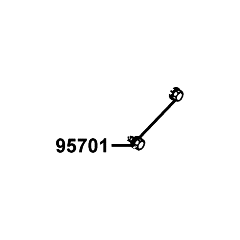 95701-06020-00 BOLT FLANGE SH — diagram cutout