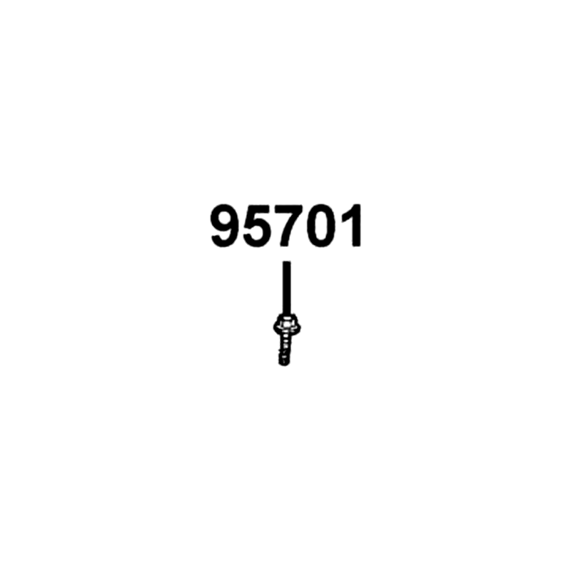 95701-06022-07 BOLT FLANGE 6*22 — diagram cutout