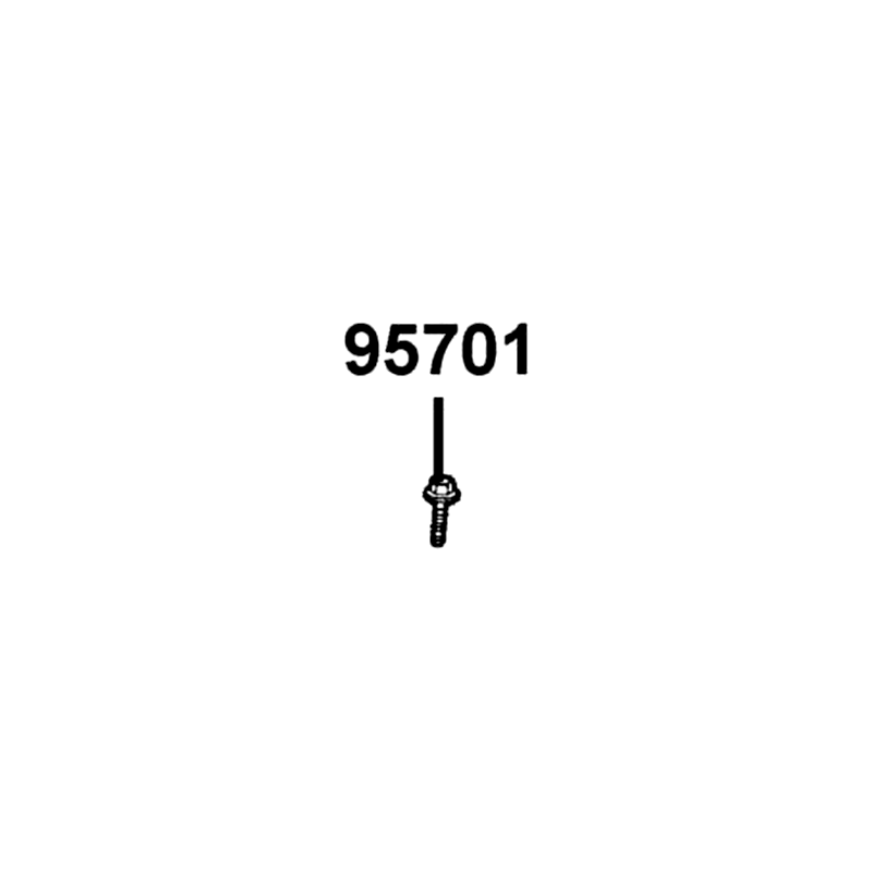 95701-06022-07G BOLT FLANGE 6*22 (K) — diagram cutout