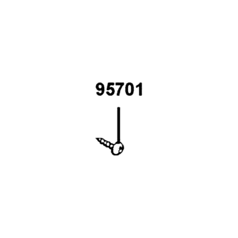 95701-06032-06 BOLT FLANGE 6*32 — diagram cutout