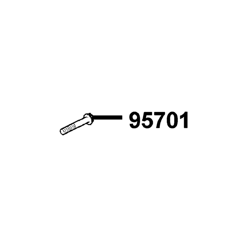 95701-06032-08 BOLT FLANGE 6*32 — diagram cutout
