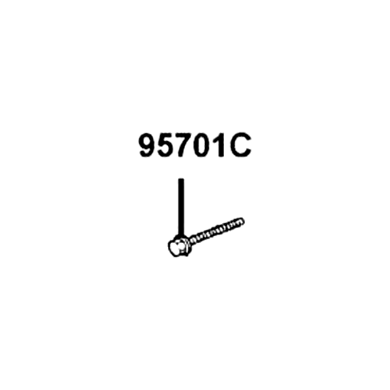 95701-06050-06 BOLT FLANGE 6*50 — diagram cutout