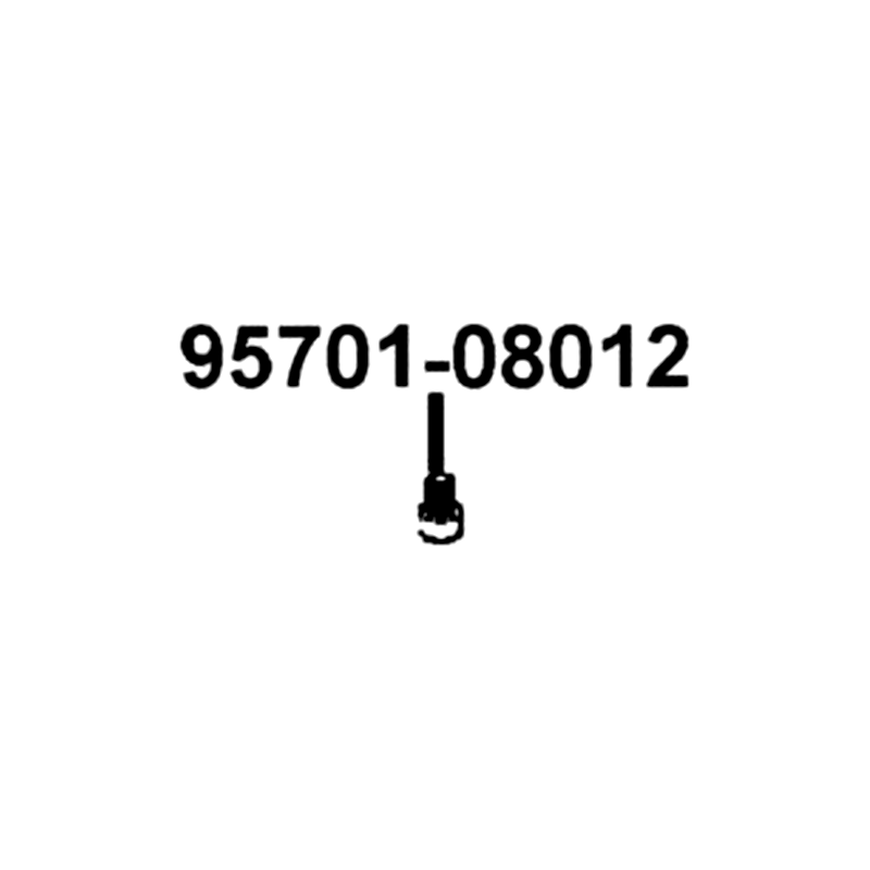 95701-08012-08 BOLT FLANGE 8*12 — diagram cutout
