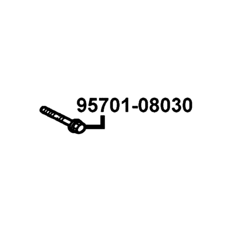 95701-08030-08G BOLT FLANGE SMALL — diagram cutout