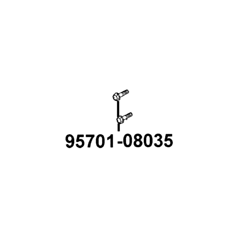 95701-08035-06 BOLT FLANGE 8*35 — diagram cutout