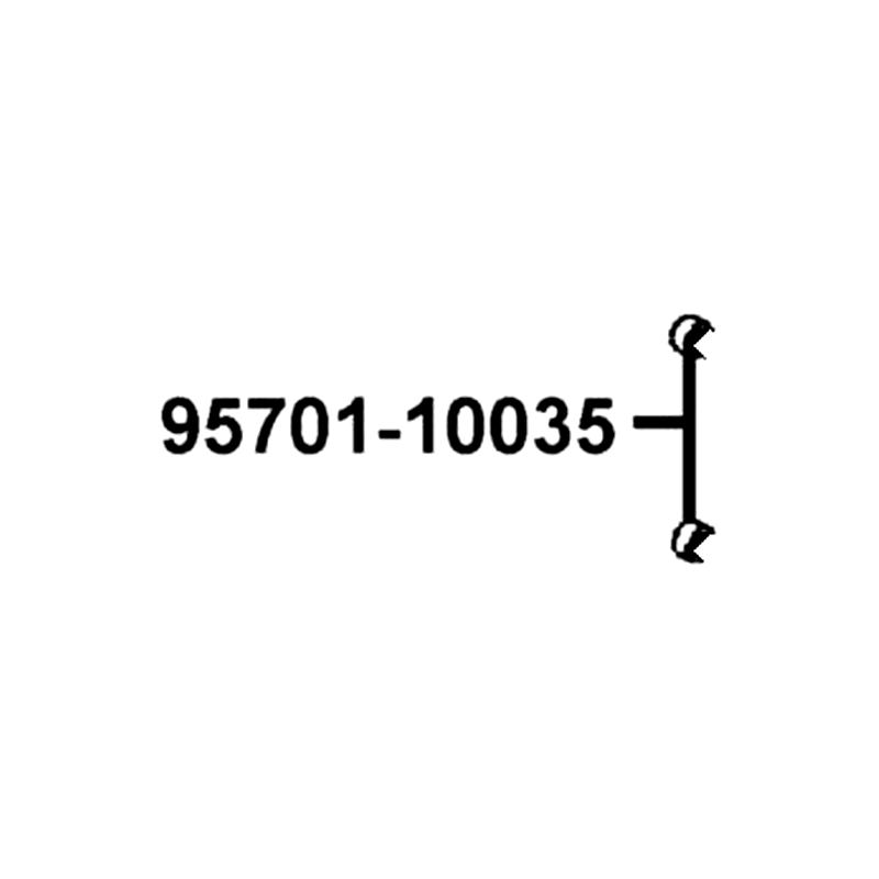 95701-10035-06 BOLT FLANGE 10X35 — diagram cutout