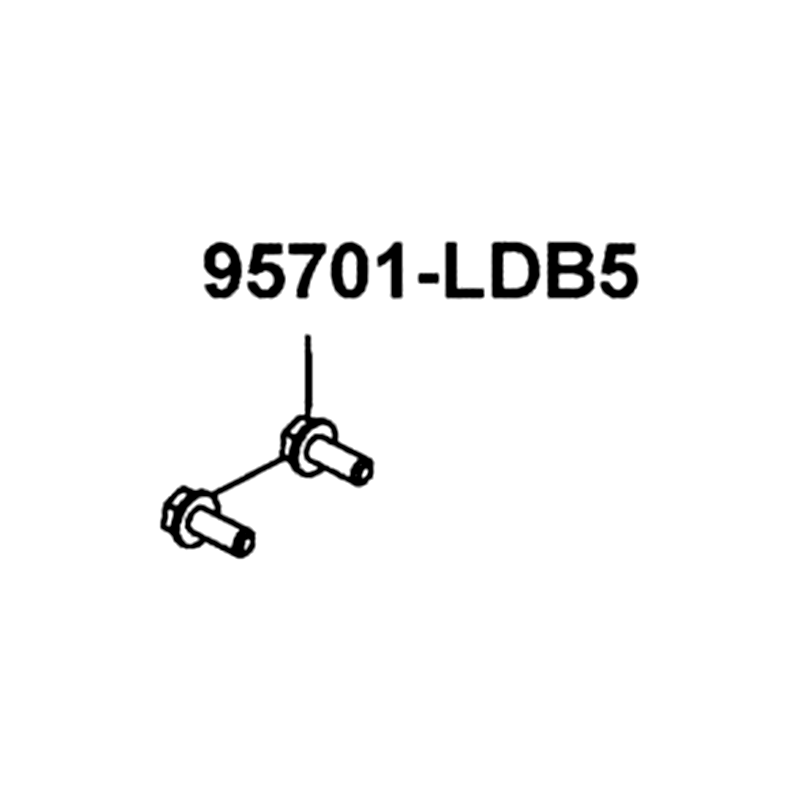 95701-LDB5-E00 BOLT FLANGE 6*16 — diagram cutout